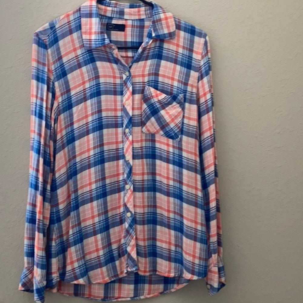 Gap Women’s Super Soft long-sleeve plaid top!